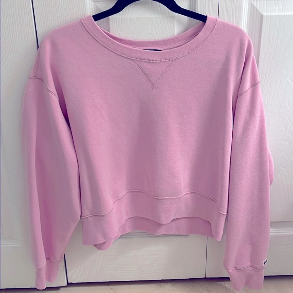Cropped Pink Sweatshirt